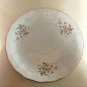 Walbrzych China Floral Pattern 7 1/2 inch Plate